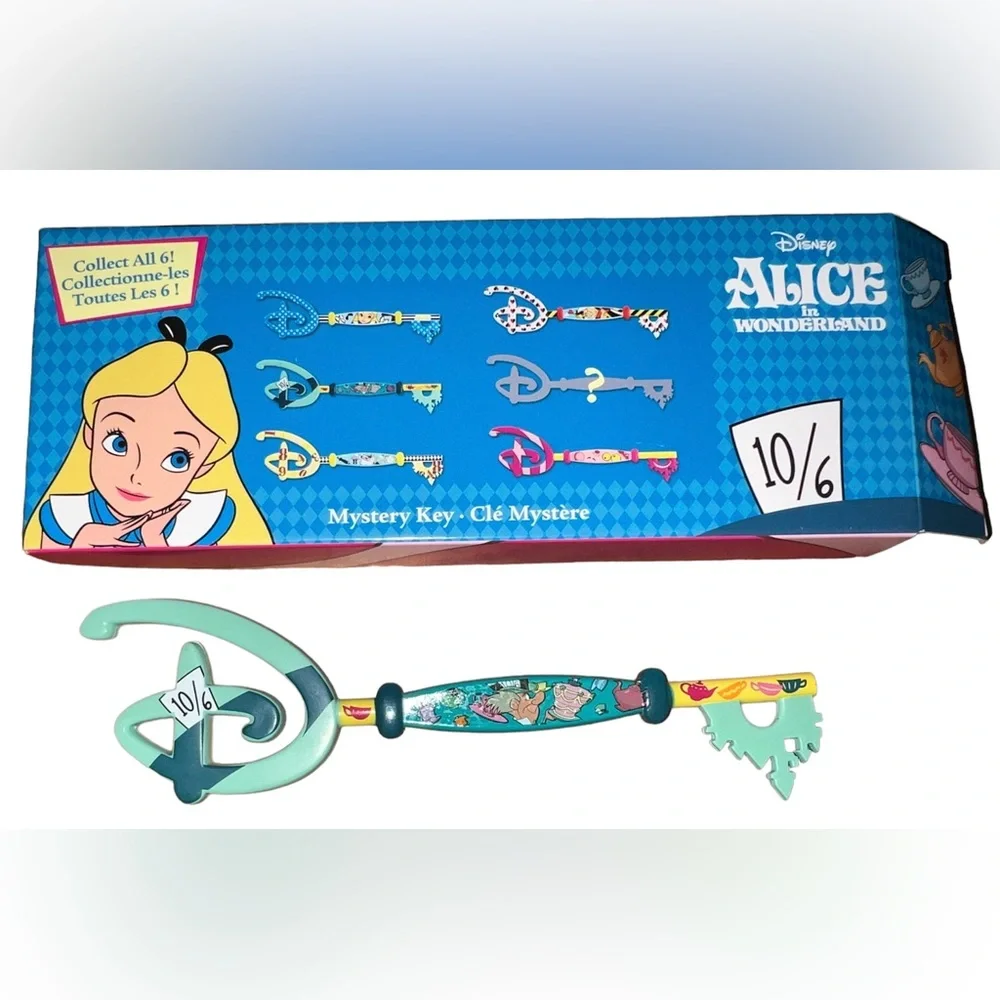NEW- Mad Hatter Disney Key Alice In Wonderland Series - Picture 1 of 2